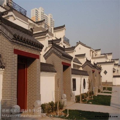 徽派園林小青瓦 蘇式古建瓦廠家 圍墻屋檐屋面裝飾瓦 淞山建材