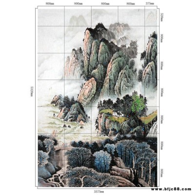 諾曼 干掛瓷磚背景墻 餐廳壁畫設(shè)計(jì) 玄關(guān)背景墻鹿 簡(jiǎn)單的電視墻效果圖 客廳背景墻現(xiàn)代風(fēng)格 山水畫 瓷磚藝術(shù)背景墻批發(fā)