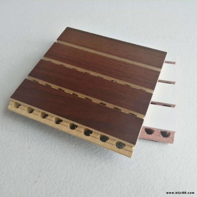 廣州歐麟建聲木質(zhì)吸音板廠家   A級環(huán)保阻燃槽孔吸音板