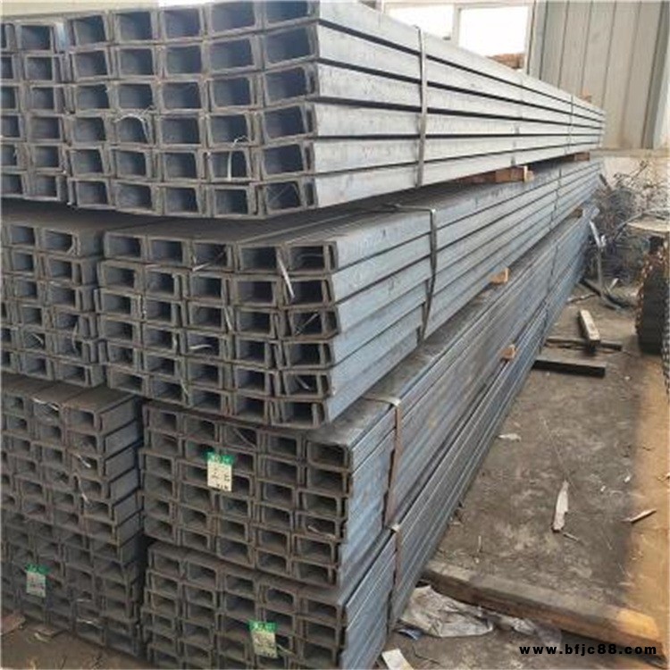 天津富華Q235B槽鋼 鍍鋅槽鋼 幕墻建筑用 規格齊全廠房大量現貨