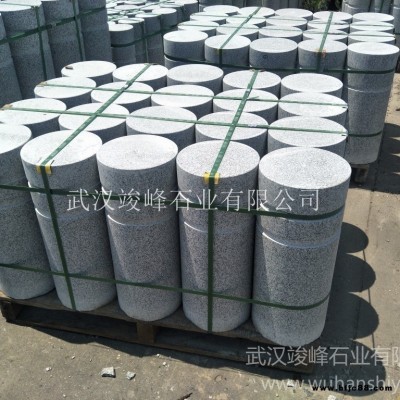 咸寧石柱子直徑20公分，路障石球批發，咸寧擋車石柱子價格，優質供應商竣峰石業
