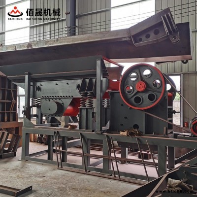 佰晟機械砂巖移動制砂機設備  砂巖鄂式移動破碎機  河沙石輪胎移動破碎機站大中小型號齊全 現貨供應