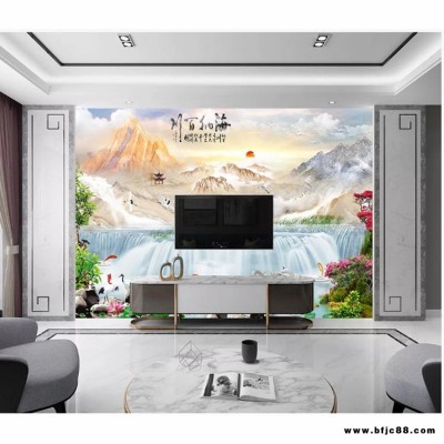 諾曼 大理石電視背景 中式瓷磚壁畫 瓷磚壁畫山水 羅馬柱背景墻圖片 灰色大理石背景墻 文化石玄關背景 廣東石材背景墻廠家
