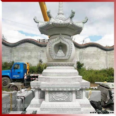 佛教藝術石雕寶塔傳統風格經典造型佛塔惠安特色石雕