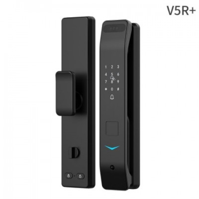 博克3D人臉識別可視對講指紋鎖智能門鎖全自動密碼鎖電子鎖V5R+