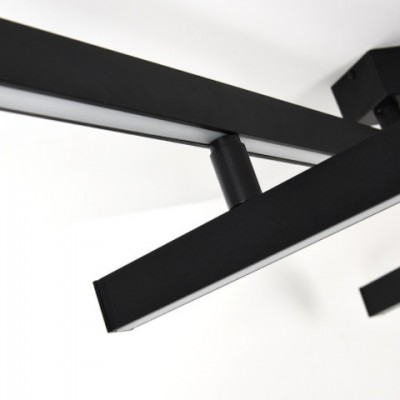 廠家批發(fā)后現(xiàn)代長條鋁材LED燈具 北歐燈具組合餐廳吧臺(tái)客廳吸頂燈