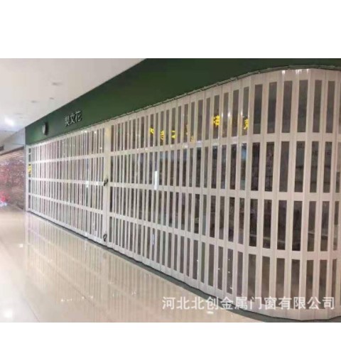 pvc商鋪折疊門陽臺廚房衛(wèi)生間隔斷門 洗車房推拉門透明水晶門批發(fā)