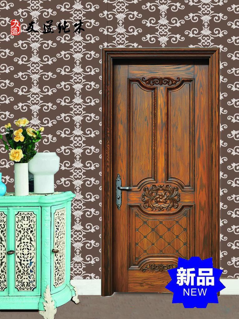 常州歐式實(shí)木門(mén)定做包安裝示例圖2