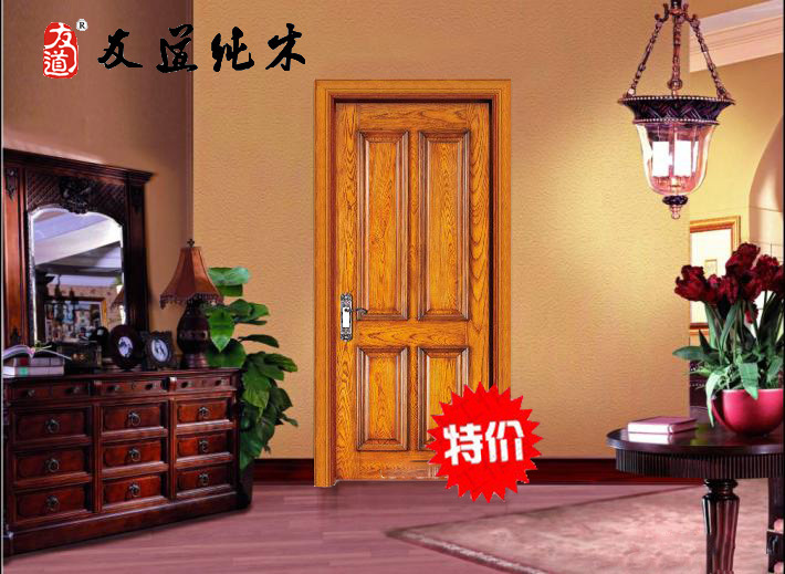 常州歐式實(shí)木門廠家定制示例圖2