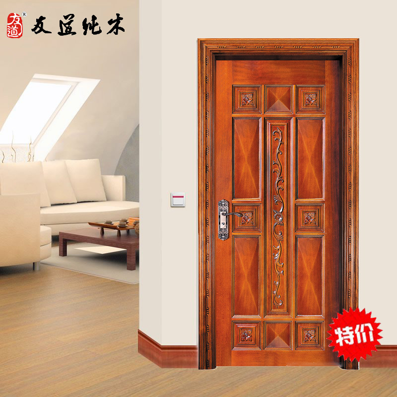 常州純實(shí)木門(mén)定做包安裝示例圖2