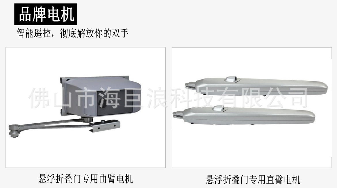 無軌折疊懸浮門 懸浮折疊門 折疊無軌門 雙開折疊門 遙控平移門示例圖66