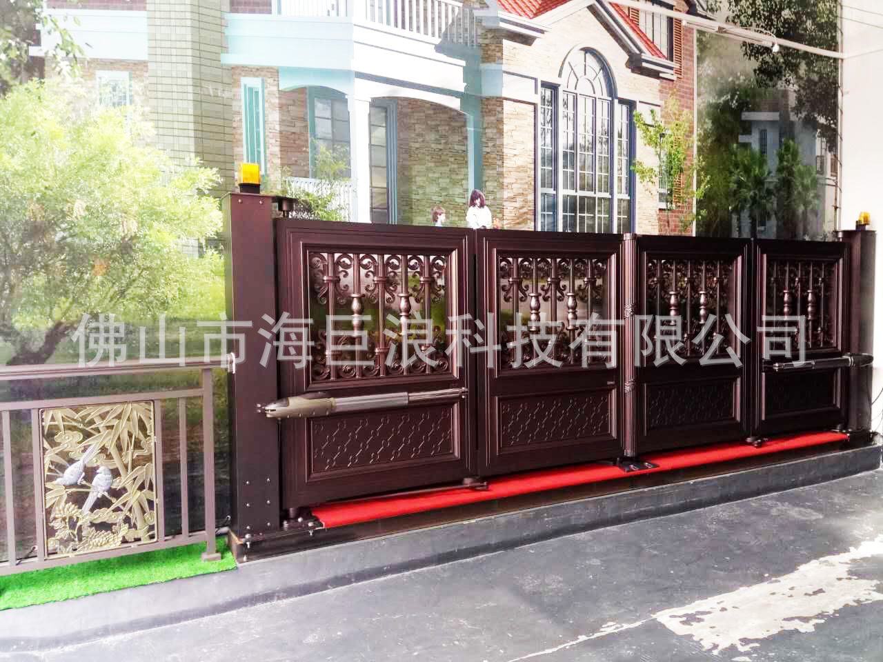 折疊懸浮門品牌 折疊懸浮門安裝 庭院平移門生產廠家示例圖30