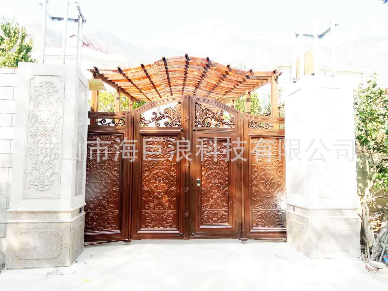 庭院懸浮門 庭院平移門庭院折疊門 電動(dòng)懸浮門 懸浮折疊門示例圖31