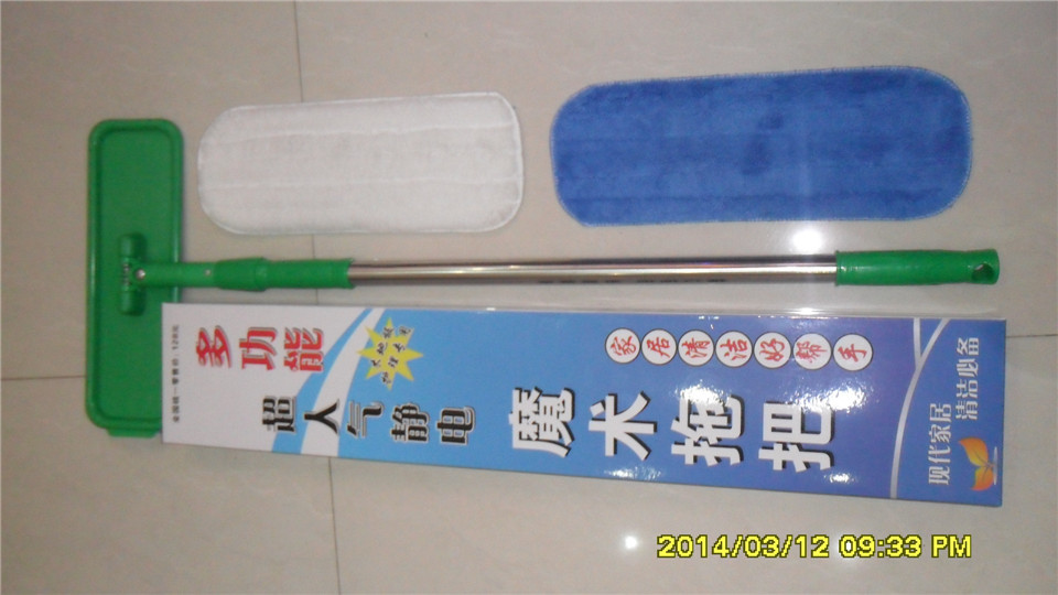 供應(yīng)民樂(lè)牌靜電拖把 魔術(shù)拖把 木地板專用拖把 貼牌加工示例圖15