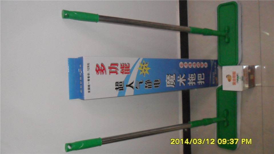 供應(yīng)民樂(lè)牌靜電拖把 魔術(shù)拖把 木地板專用拖把 貼牌加工示例圖10