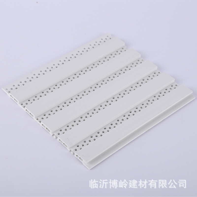 博嶺生態(tài)木吸音板 150長(zhǎng)城吸音板 防水阻燃 環(huán)保墻面裝飾吸音板示例圖3