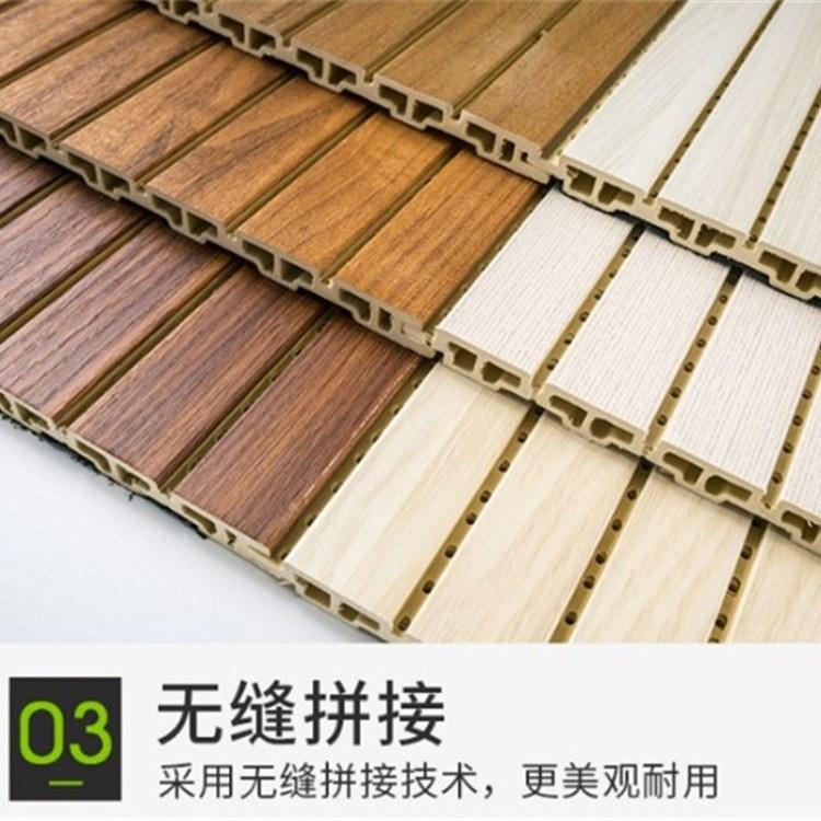 生態木吸音板現貨秒發 電影院吊頂裝飾線板  實木多層吸音板