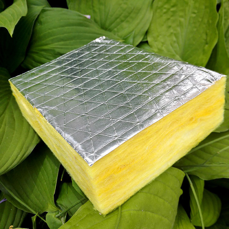 廠家生產(chǎn) 雙面鋁箔玻璃棉 A級防火玻璃棉保溫板 隔音玻璃棉制品示例圖8