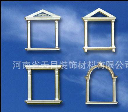 專業廠家直銷GRC構件 GRC門窗套 羅馬柱來圖定做示例圖16