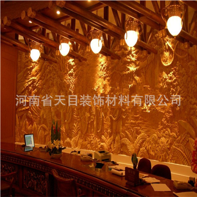 砂巖雕塑,砂巖浮雕壁畫,砂巖花盆示例圖2