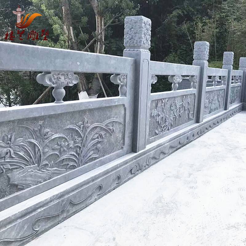 寺廟景區石護欄 別墅欄桿批發定制