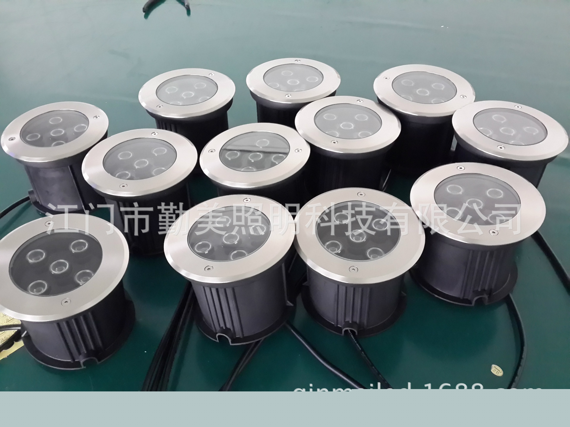 供應全不銹鋼大功率LED3W水下埋地燈/嵌入式水池射燈示例圖2