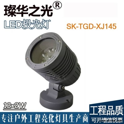 璨華照明SK-TGD-XJ145 LED投光燈戶外景觀園林草坪投射燈