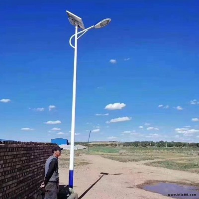 甘肅 廠家供應 新農村風光互補太陽能路燈LED鋰電池4米5米6米7米30瓦40瓦LED庭院燈景觀燈太陽能路燈