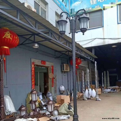 鑄鋁庭院燈 宦氏燈具 鑄鋁燈  戶外道路燈  歐式鑄鋁小區(qū)庭院燈  LED庭院燈 復(fù)古庭院景觀燈