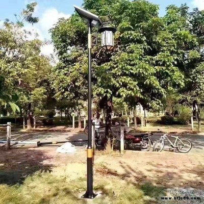 綠森芒 太陽能庭院燈 戶外景區(qū)仿古LED路燈 廠家