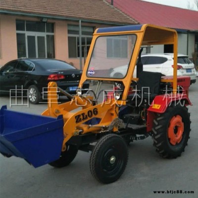 加工生產 裝載機06型 柴油輪式鏟糧車 小型單杠裝載機 志成機械