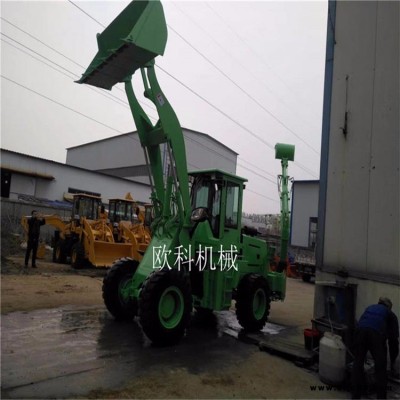 前挖后鏟一體機 挖掘裝載機 歐科沙廠用兩頭忙裝載機