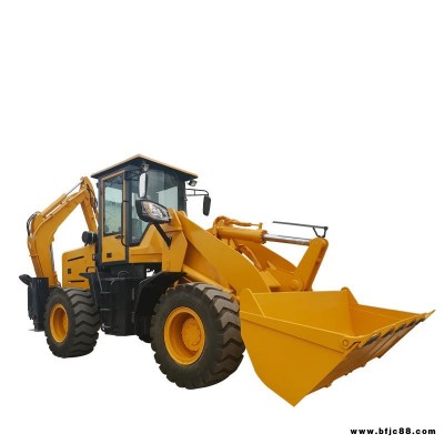 一頭挖一頭鏟挖掘裝載機 工程專用輪式兩頭忙  10-20型兩頭忙挖掘裝載機生產廠家