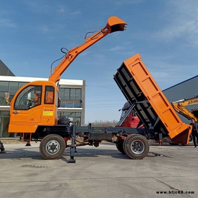 小型四不像隨車挖掘機(jī) 廠家供應(yīng)農(nóng)用隨車挖 全液壓挖掘裝載機(jī)