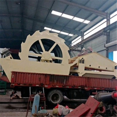 輪式洗砂機(jī)定制 恒盛定制輪式洗砂機(jī) 運(yùn)行穩(wěn)定