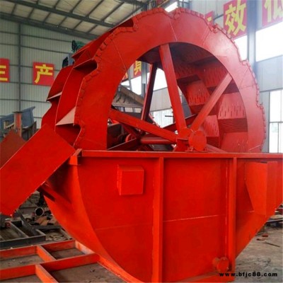 水輪式洗砂機(jī) 恒盛定制輪式洗砂機(jī) 高產(chǎn)方便