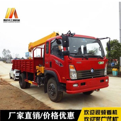 濟寧汽車底盤隨車吊 隨車起重機 玉柴發動機160馬力隨車吊