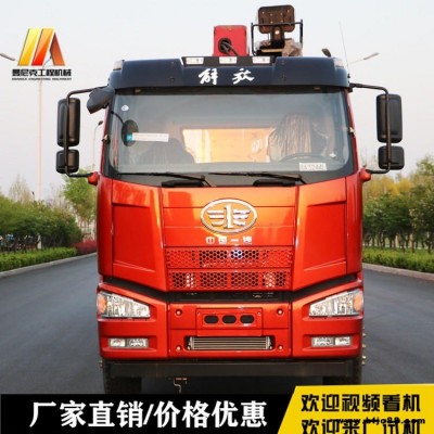 解放單橋8噸隨車吊  隨車起重機價格 解放隨車吊廠家直銷