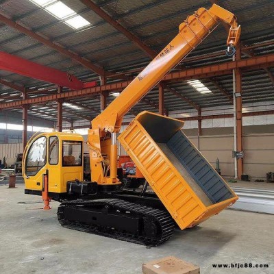 恒沃四不像履帶隨車吊 工程橡膠履帶隨車起重機 園林苗木隨車吊車