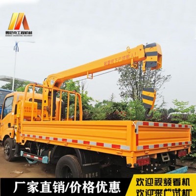 汽車底盤隨動橋隨車吊  8噸隨車吊價格  隨車起重機生產廠家