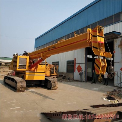 山東凱信重工供應(yīng)20噸履帶吊伸縮履帶式起重機履帶吊車