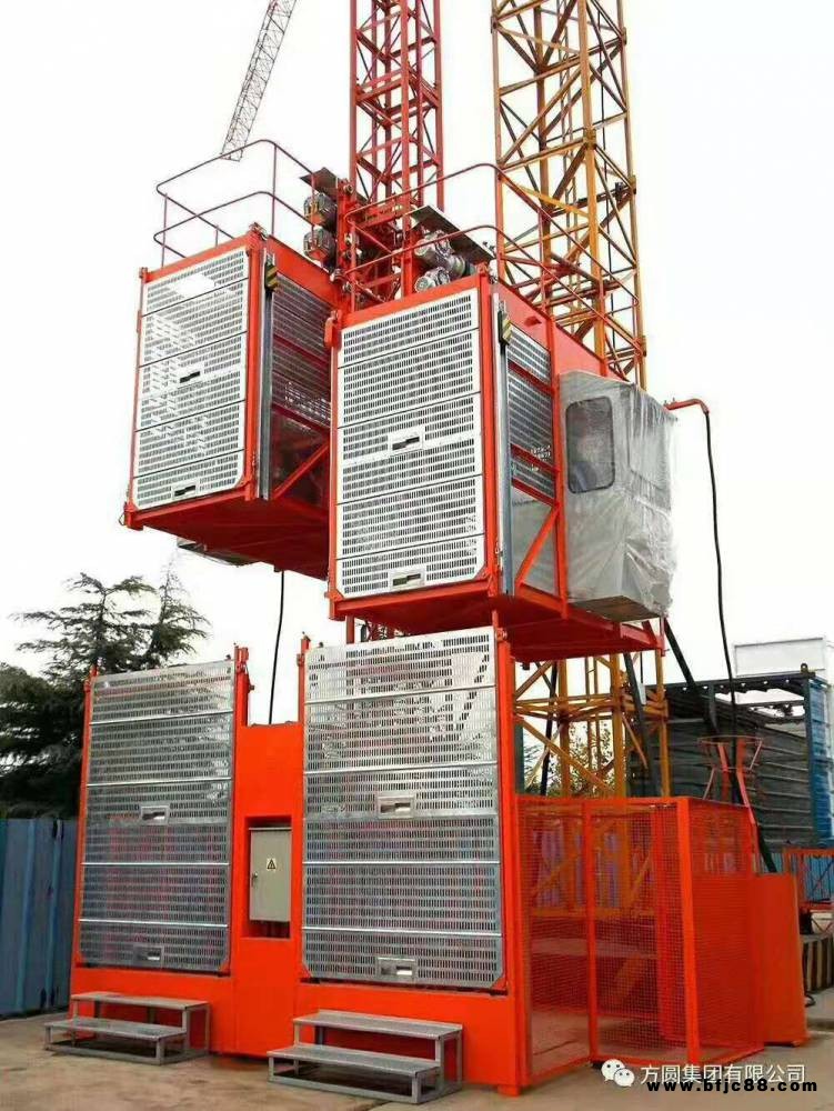 山東方圓施工升降機SC200/200方圓電梯配件