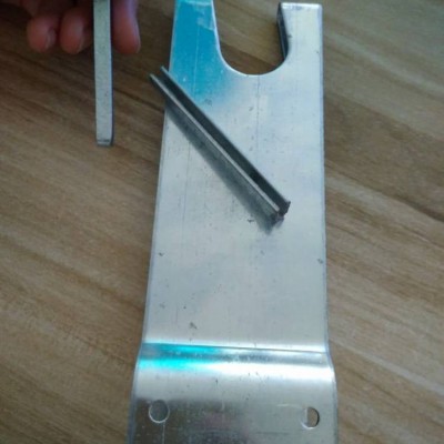 25橢圓管卡子帶插銷 80高管卡 橢圓管管卡 厚度20加工定制