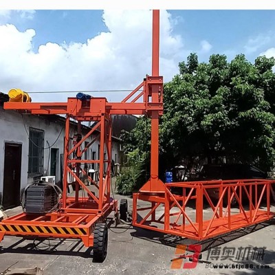 博奧D10橋梁側(cè)面排水管安裝設(shè)備 高速公路雨水管安裝車 博奧廠家直銷