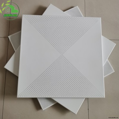 廠家供應(yīng)山西600*600鋁扣板 醫(yī)院商場辦公樓吊頂鋁天花板