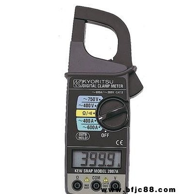 日本共立KYORITSU 2007A鉗形表 數字鉗形表 電流表