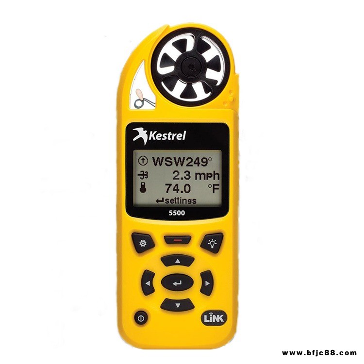 美國Kestrel 5500氣象站風(fēng)速計(jì)NK5500手持風(fēng)速儀綜合氣象記錄儀