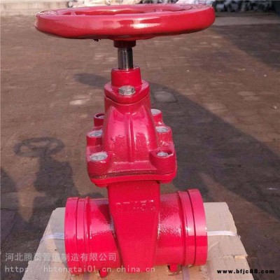 河北騰泰 閥門供應(yīng) 溝槽手柄蝶閥 卡箍式蝶閥手動溝槽 DN200溝槽手柄蝶閥