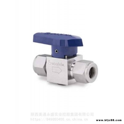 世偉洛克不銹鋼旋塞閥1/2 in NPT 內螺紋旋塞閥SS-8P6T4-BL