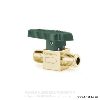 世偉洛克黃銅旋塞閥NPT外螺紋 旋塞閥 B-4P4T2